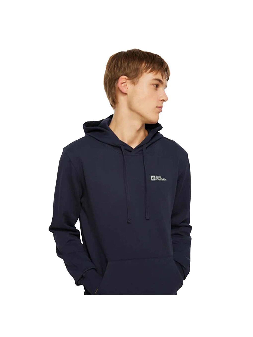 Lacivert Tommy Hoody Erkek Turuncu Kapüşonlu Sweatshirt-2