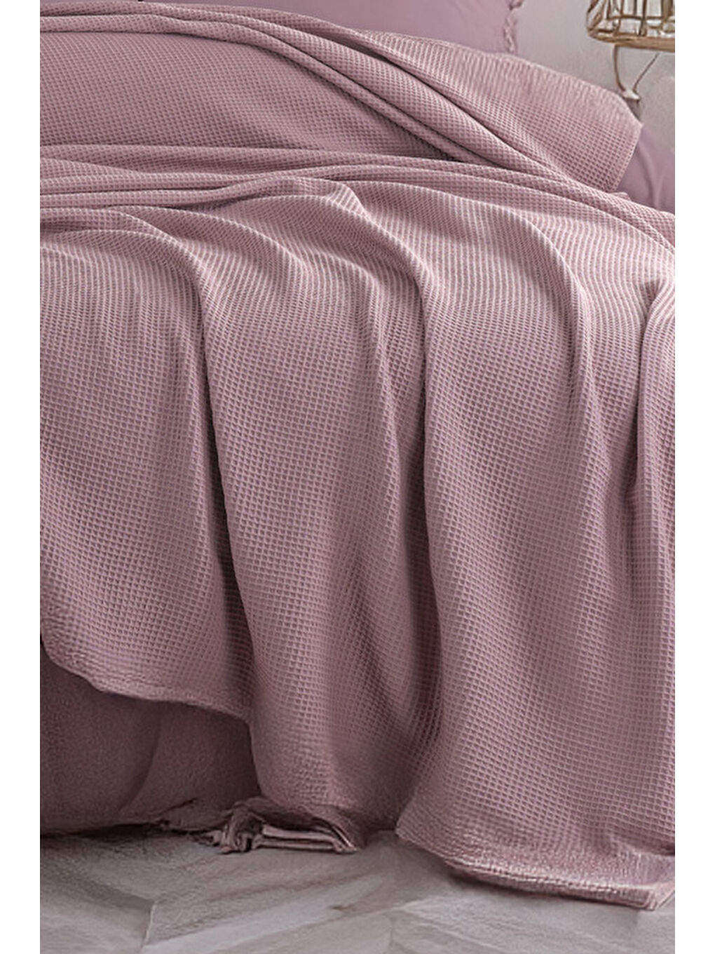 Ecocel Pike Örtü Battal MegaKing 260x230cm Karde Mürdüm-1