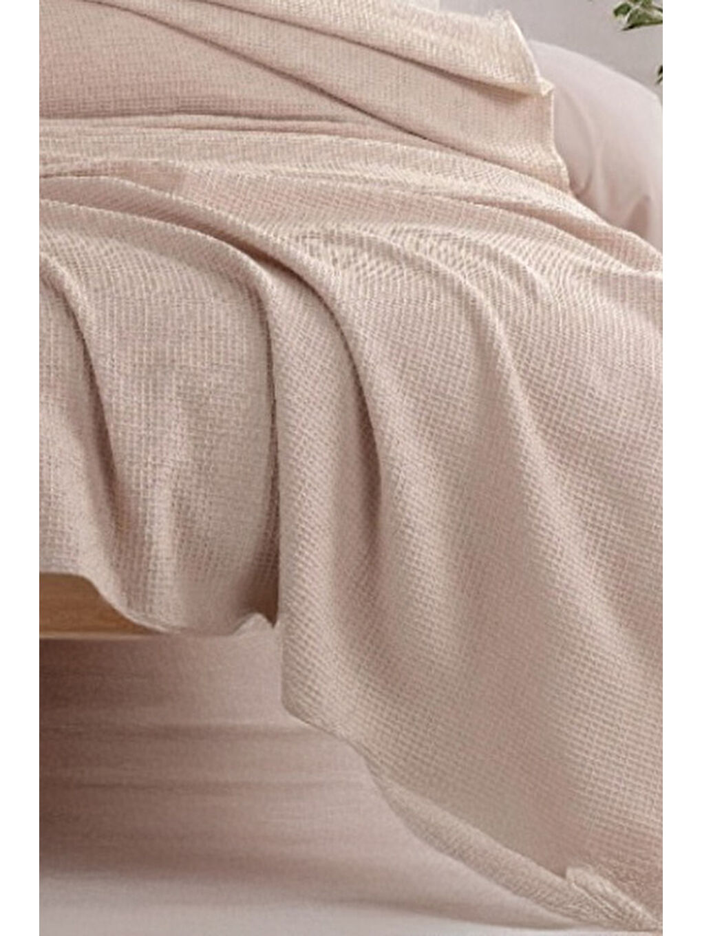 Ecocel Pike Örtü Battal MegaKing 260x230cm Karde Koyu Bej-1