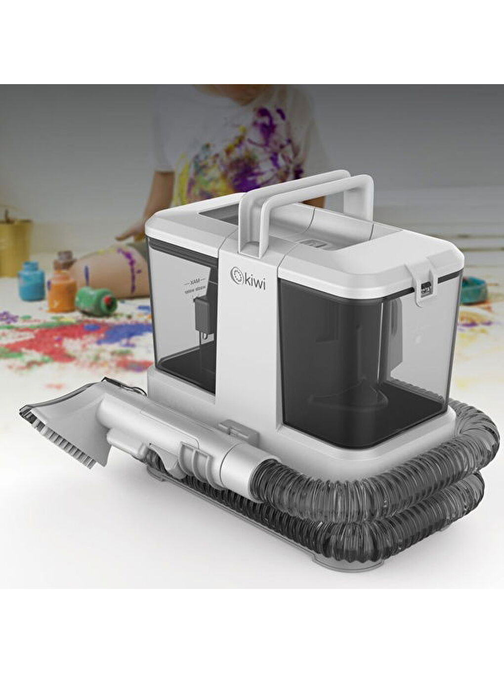 KCC-4318 Koltuk ve Halı Yıkama Makinesi - Beyaz - 330 Watt