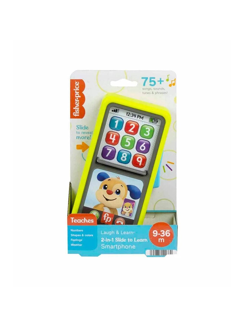 FISHER PRICE Fisher-Price Kaydır ve Öğren Akıllı Telefon HNL48 - 1