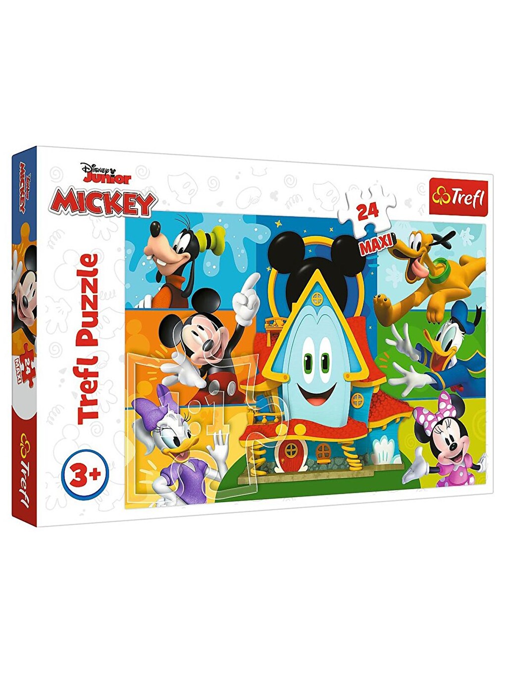 Oyuncak Trefl 24 Parça Maxi Puzzle Mickey Mouse Funhouse (60x40cm) - Standart Standart