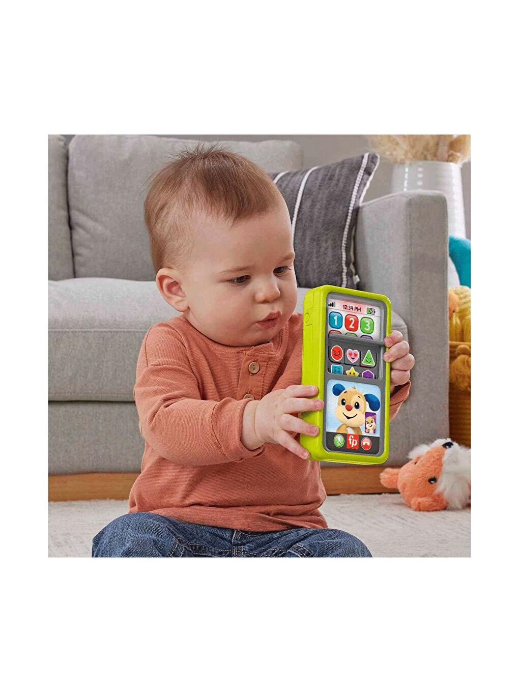 FISHER PRICE Fisher-Price Kaydır ve Öğren Akıllı Telefon HNL48 - 2