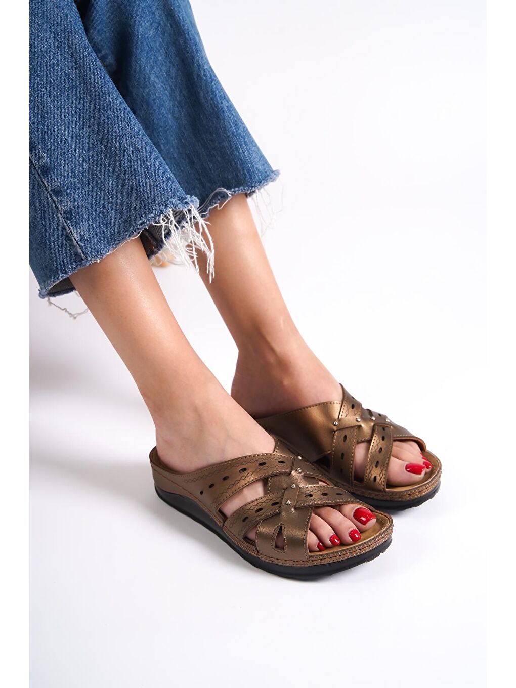 Turuncu 107016 Kadın Terlik-4