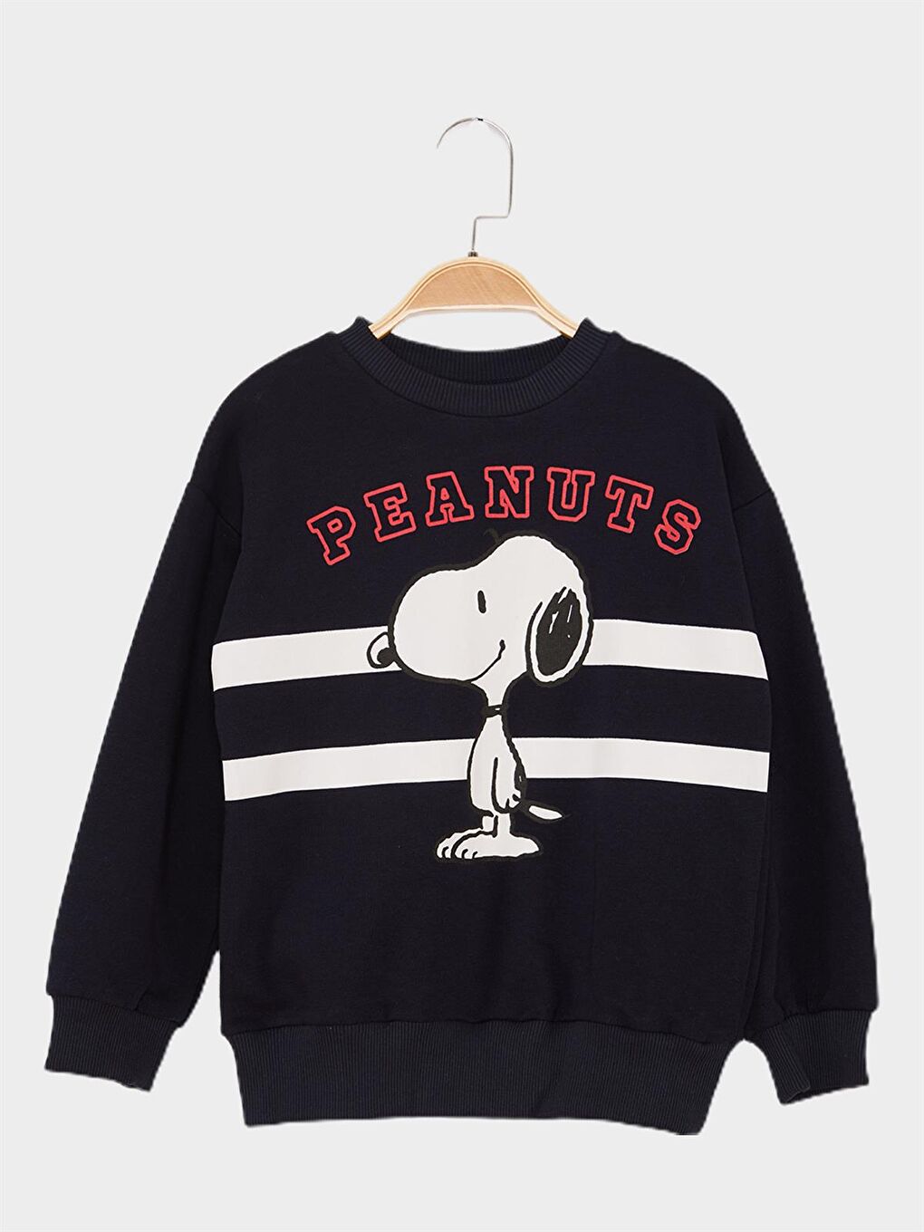 Lacivert Snoopy Lisanslı Çocuk Sweatshirt 21639
