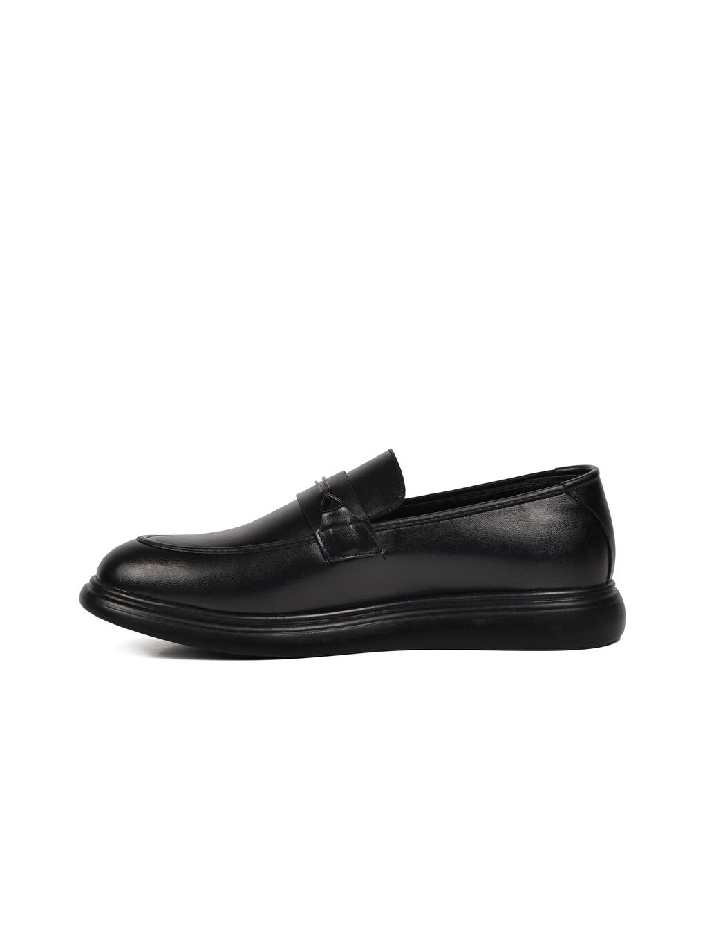 Ayakmod Siyah Erkek Loafer Ayakkabı P300 - 1