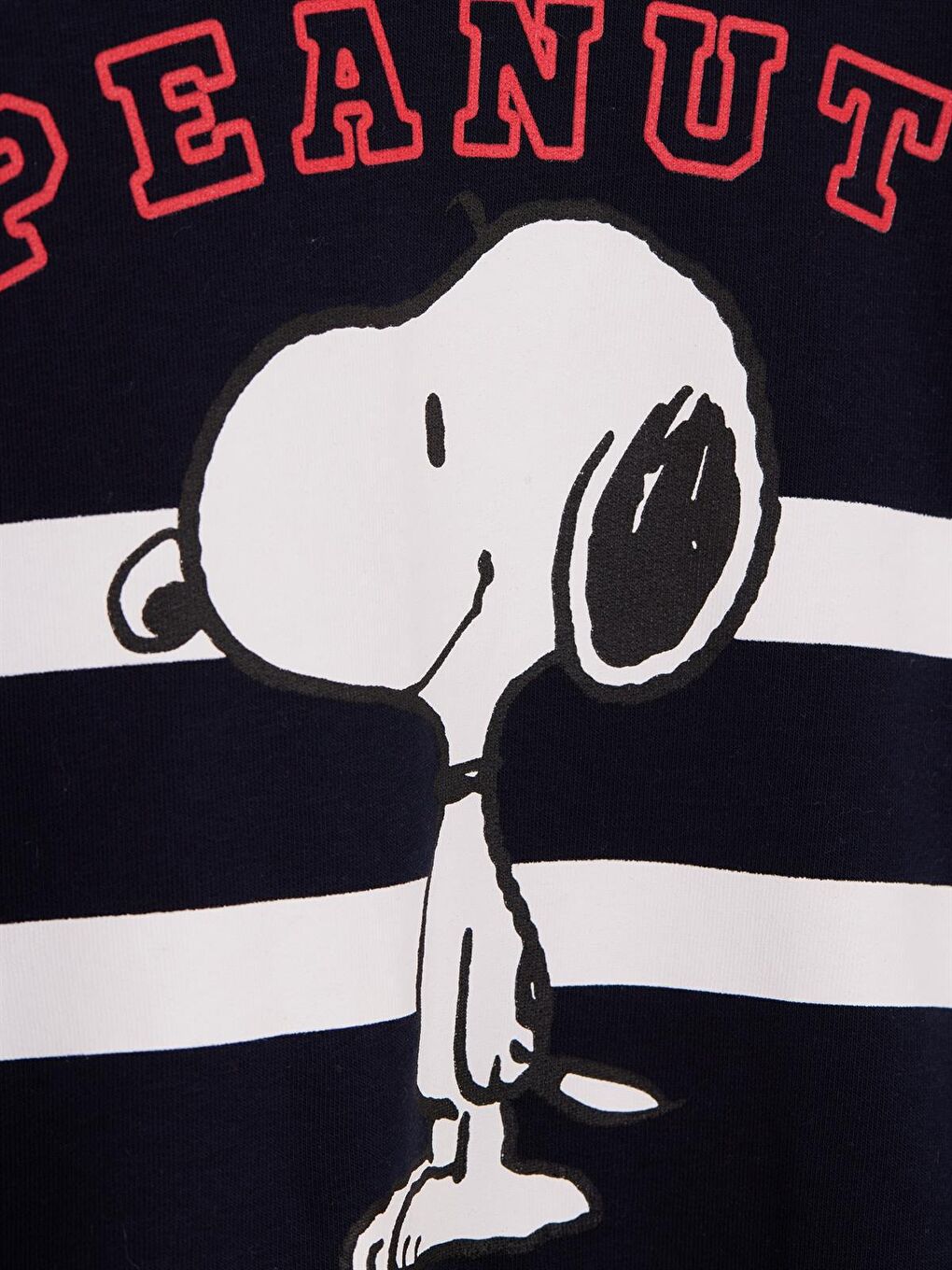 Lacivert Snoopy Lisanslı Çocuk Sweatshirt 21639-2