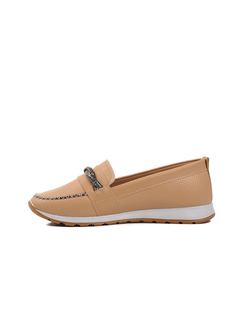 Ayakmod Nude Kadın Loafer Ayakkabı 067 - 1