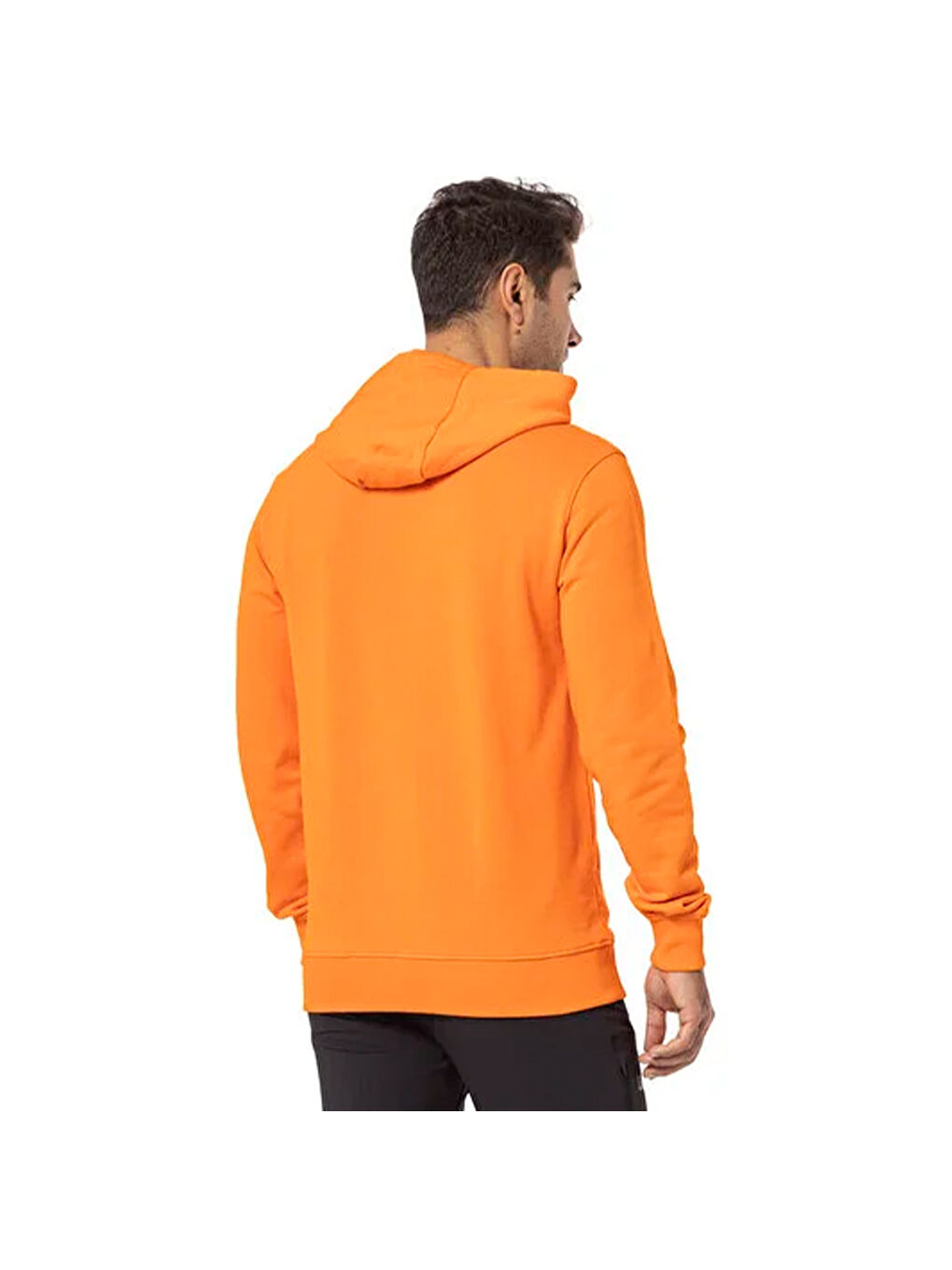 Tommy Hoody Erkek Turuncu Kapüşonlu Sweatshirt-4