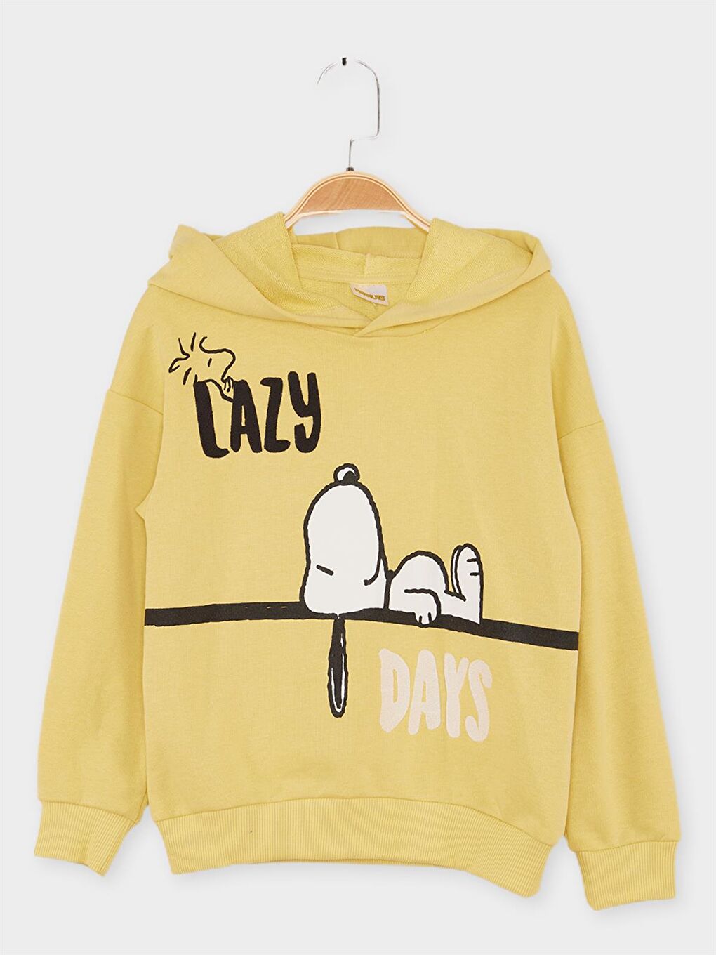 Supermino Sarı Snoopy Lisanslı Çocuk Sweatshirt 21638