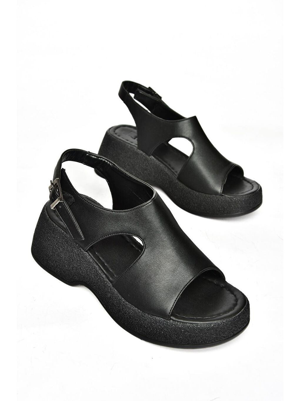 S9969450 Siyah Kadın Sandalet-7