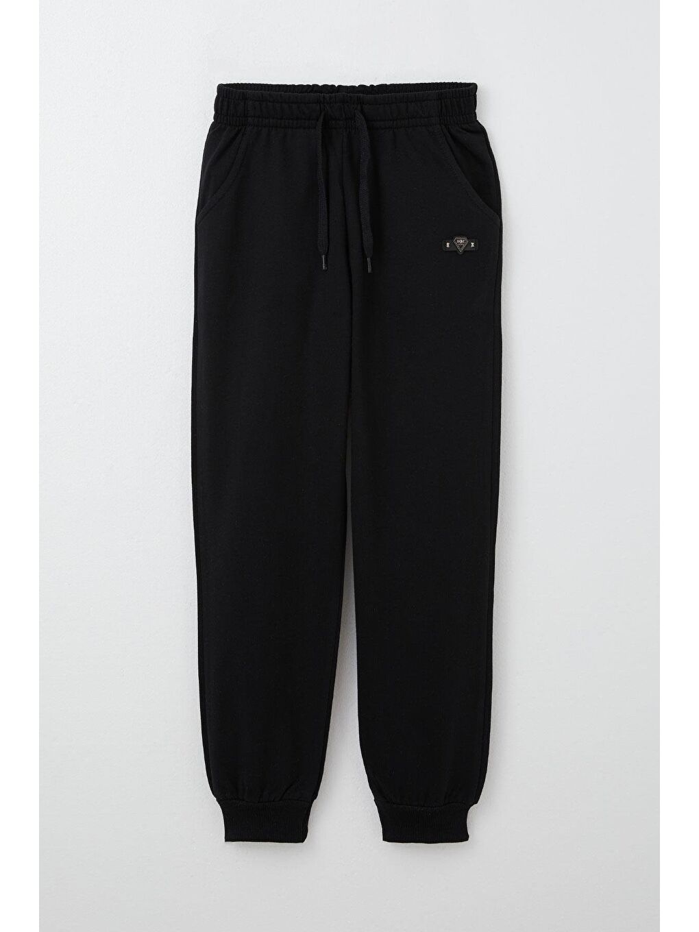 Erkek Çocuk Alt Cepli Bağcık Aksesuarlı Armalı Siyah (5 Yaş)