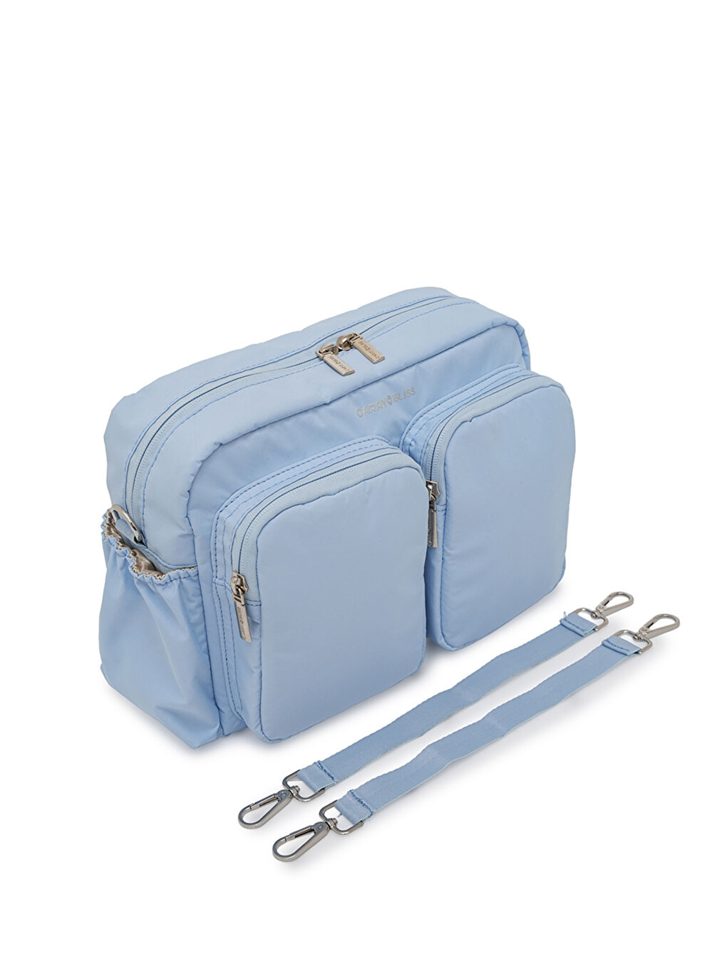 DuoPack Antibakteriyel Astarlı Çok Gözlü Anne Bebek Çantası-6