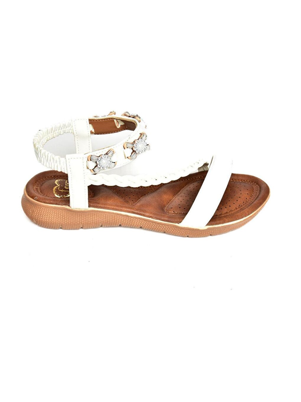 S2580134 Beyaz Kadın Sandalet-1