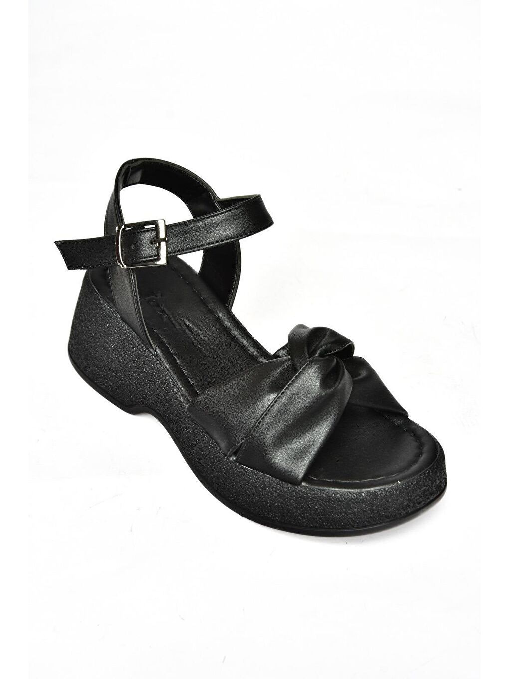 S9960460 Siyah Kadın Sandalet-1