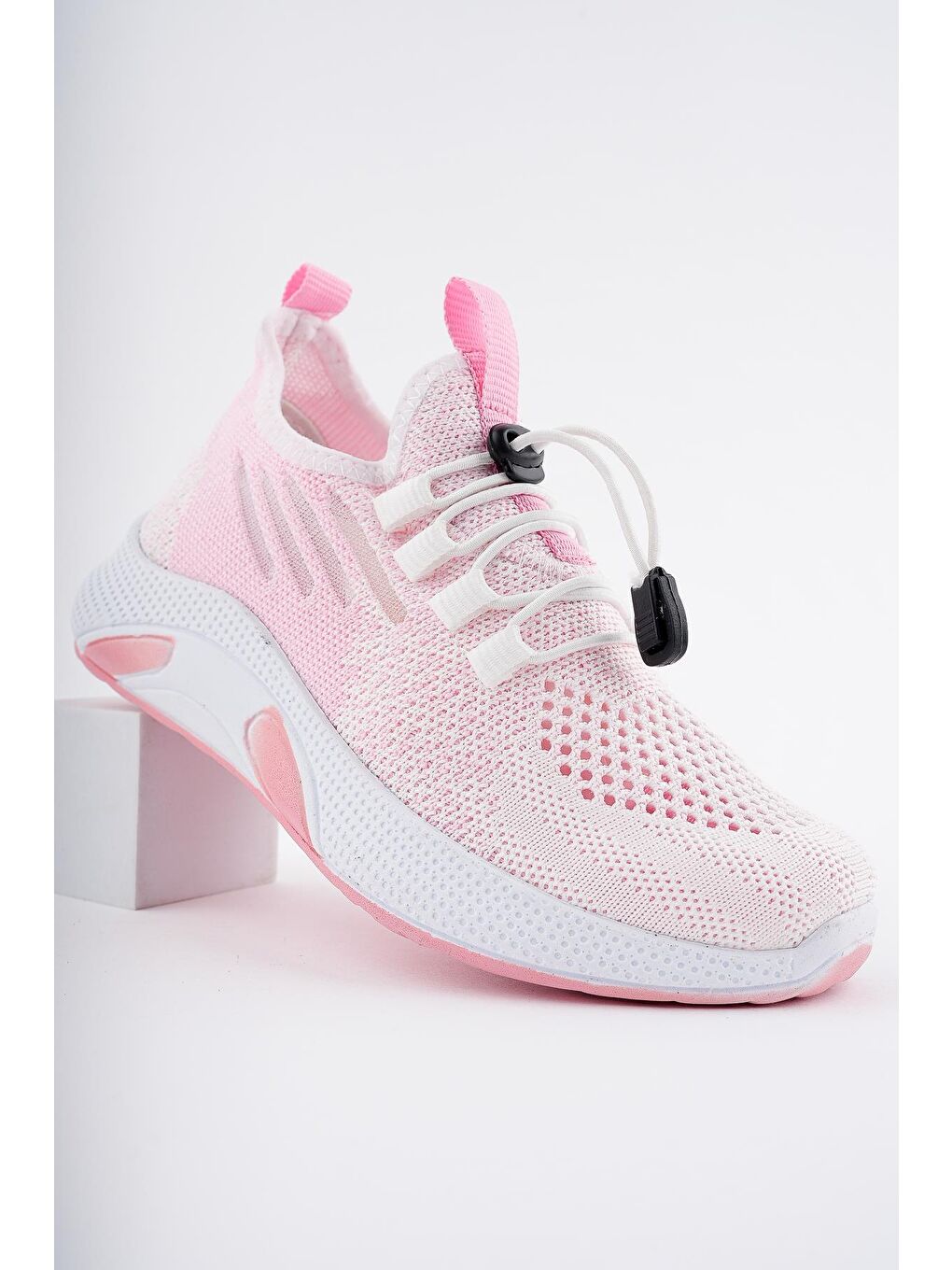 Muggo Pembe JETSON Unisex Çocuk Bağcıklı Rahat Sneaker Spor Ayakkabı - 3