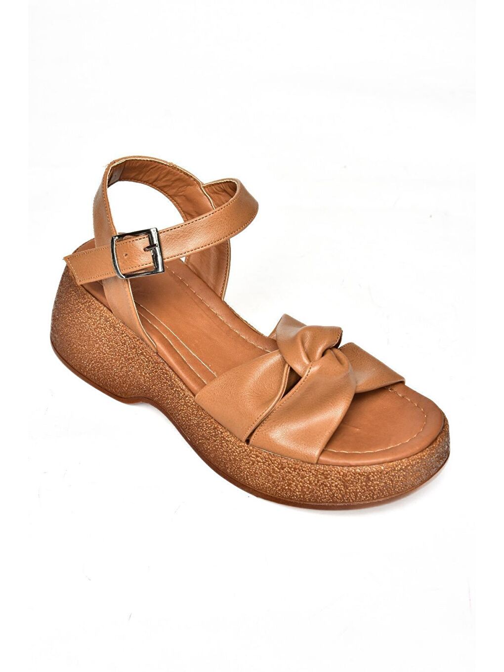Kahverengi S9960460 Taba Kadın Sandalet-1