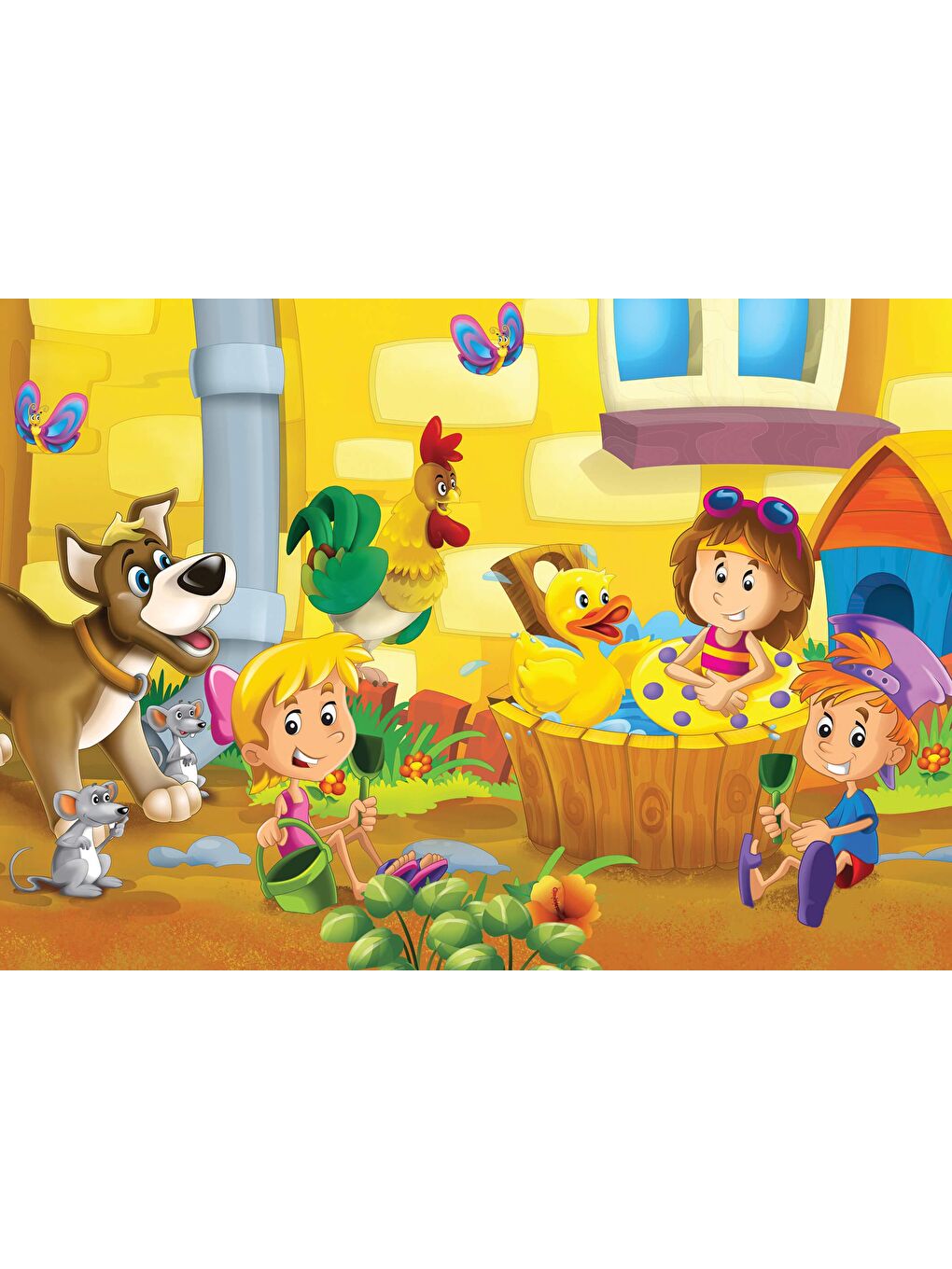 35+60 Parça Puzzle Tatil Keyfi-2