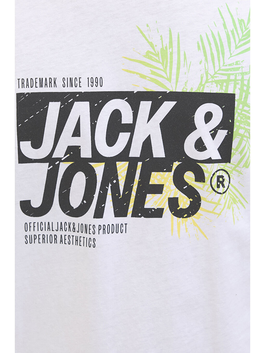 Beyaz Jjjaxon Pamuklu Regular Fit Logo Baskılı T Shirt 12269390-5