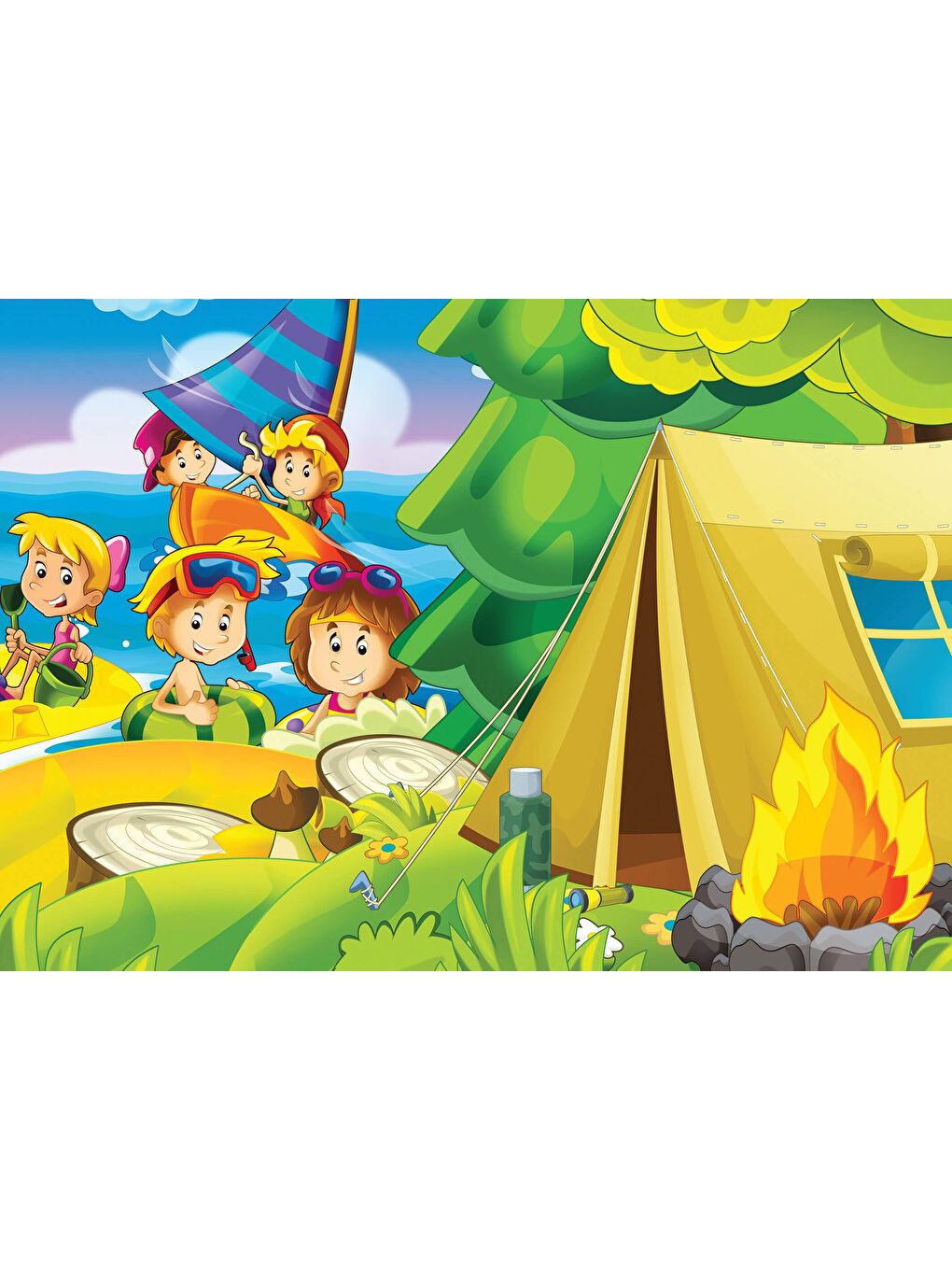 35+60 Parça Puzzle Tatil Keyfi-3