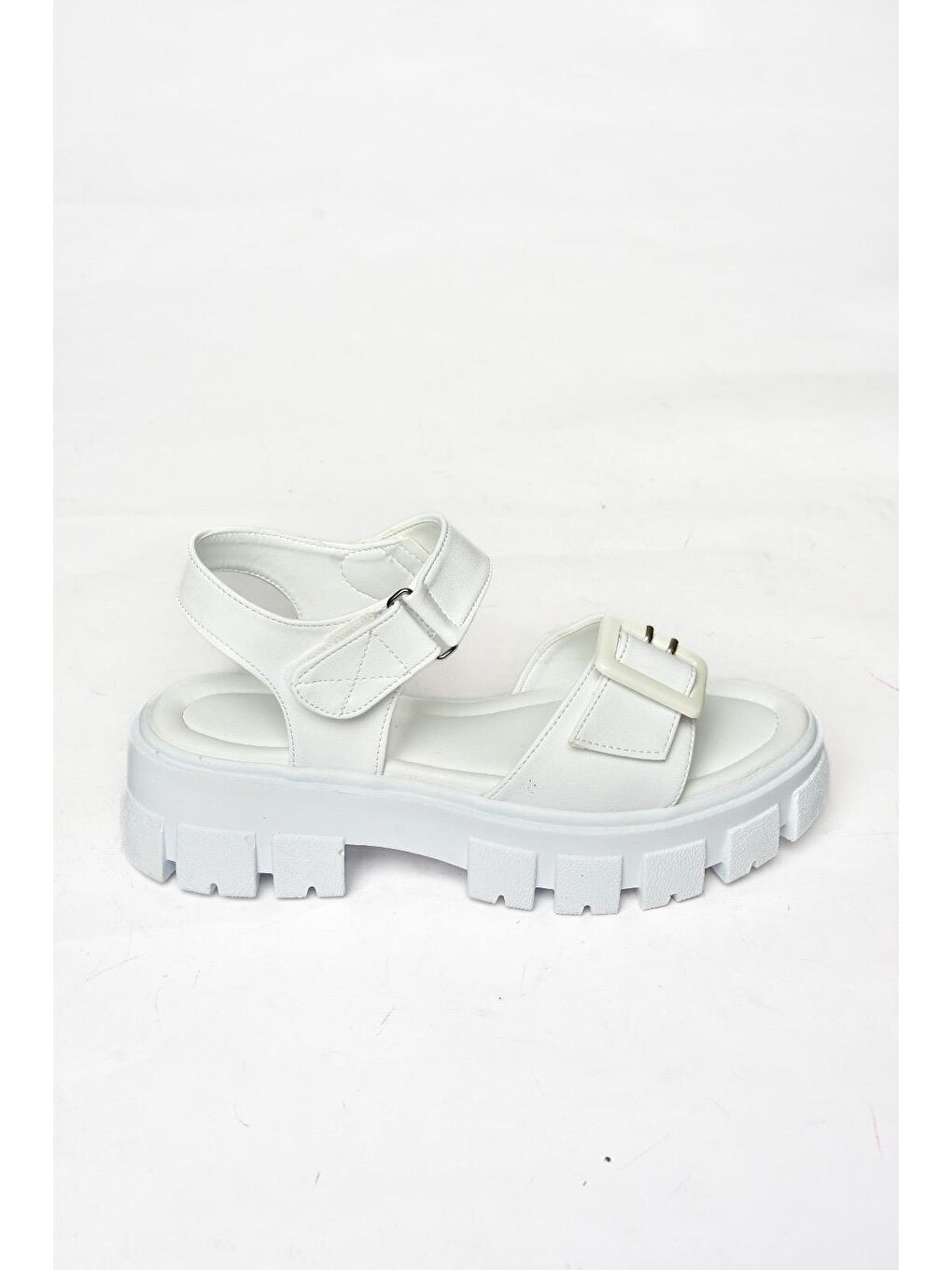 S9739812 Beyaz Kadın Sandalet