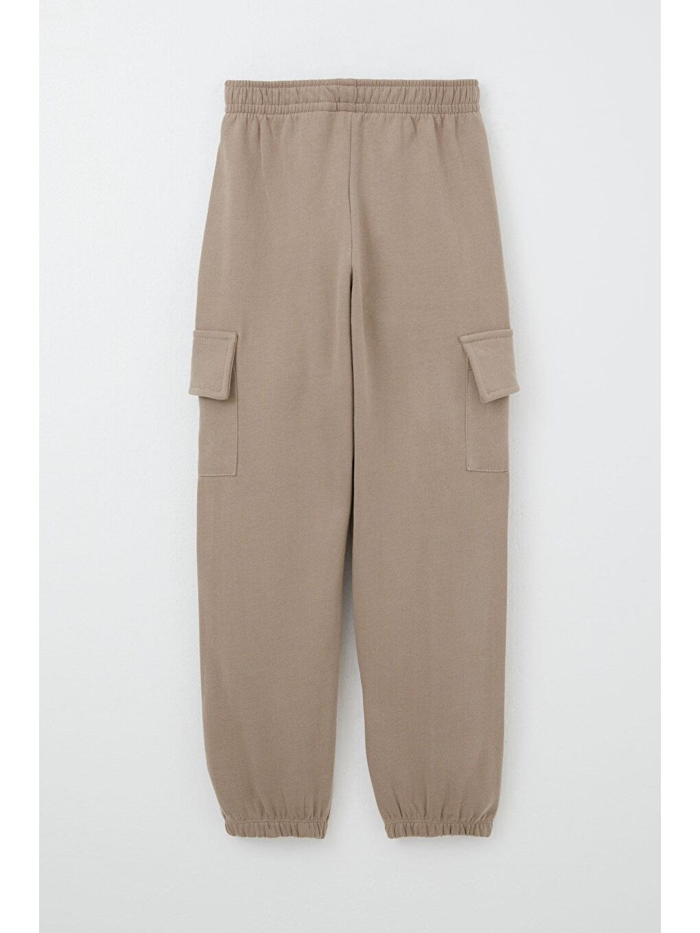 Erkek Çocuk Alt Kargo Cepli Beli Paçası Lastikli Bej (5 Yaş)-1