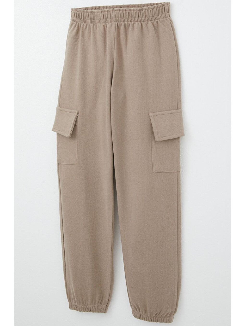 Erkek Çocuk Alt Kargo Cepli Beli Paçası Lastikli Bej (5 Yaş)-2