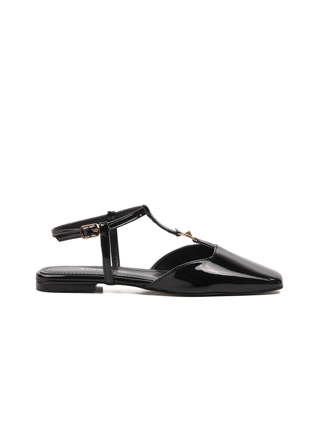 Siyah Burnu Kapalı Kadın Sandalet 670476