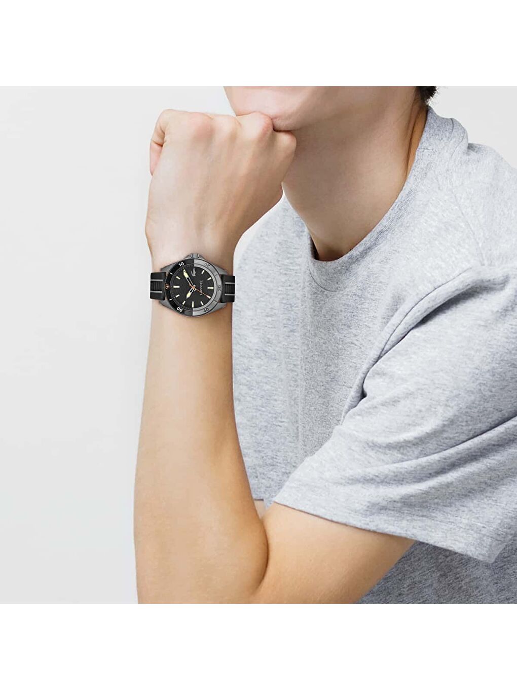 Siyah LAC2011457 Erkek Kol Saati-3