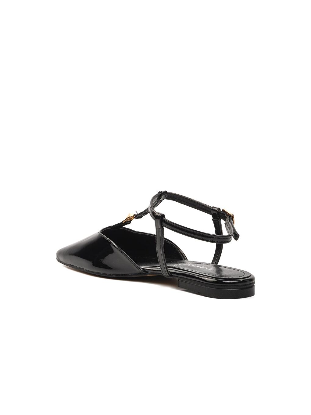 Siyah Burnu Kapalı Kadın Sandalet 670476-3