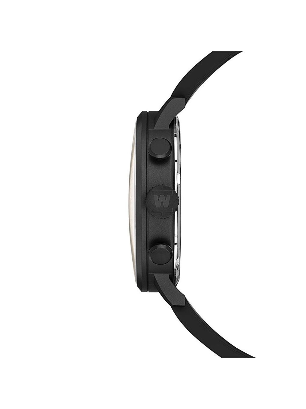 Siyah WWRC1020 47 mm Erkek Kol Saati-1