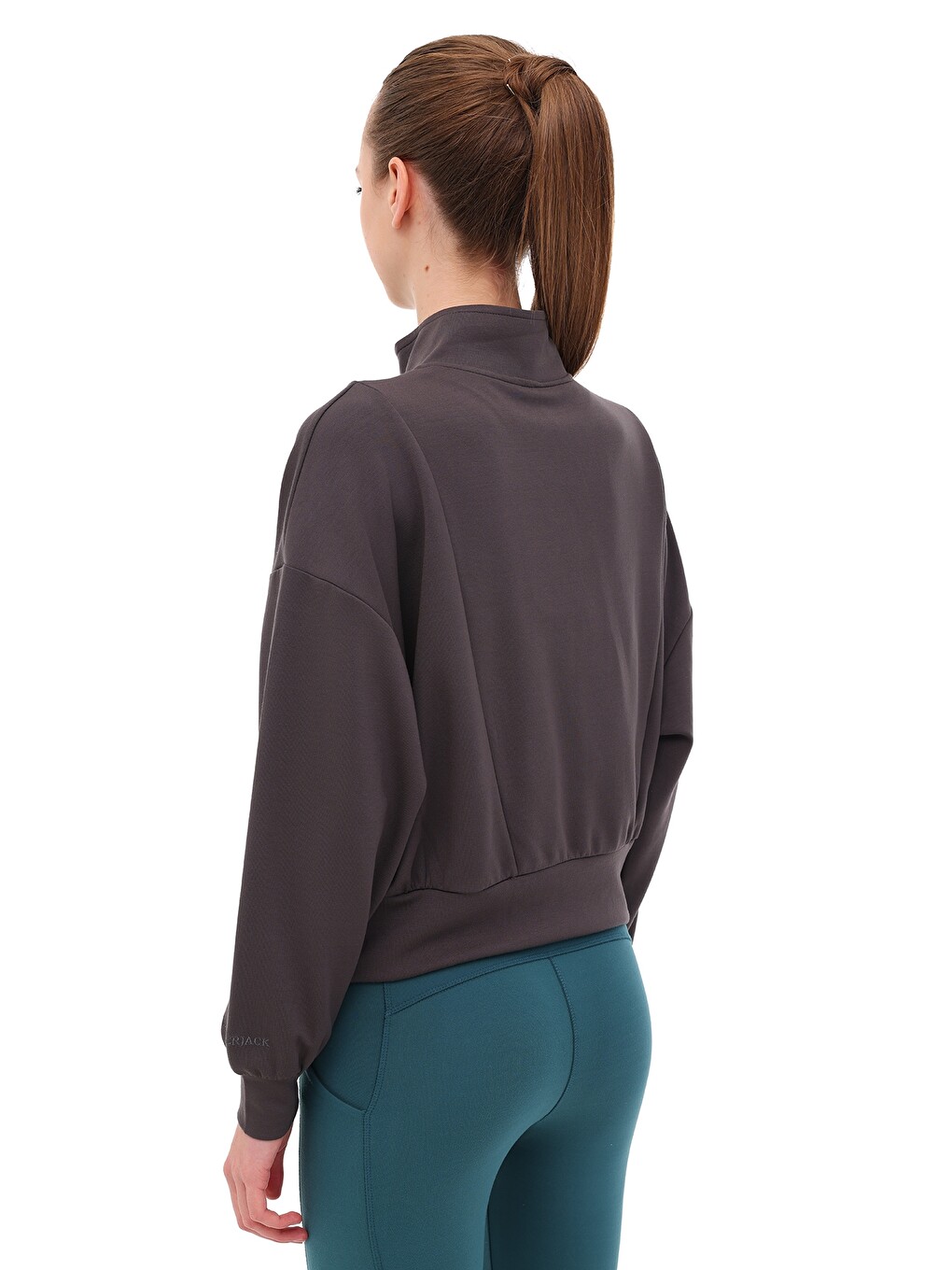 Gri Wl Denıl Yog1-9 5pr Antrasit Kadın Sweatshirt-1
