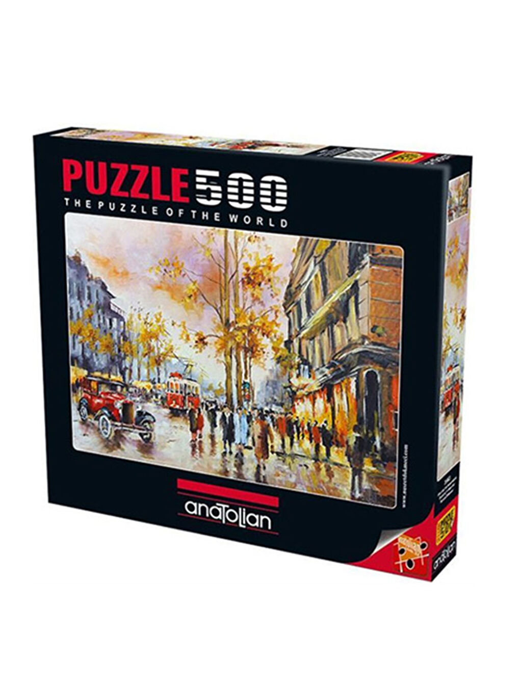 Anatolian Renksiz Puzzle 500 Parça İstanbulda Akşamüstü 3563