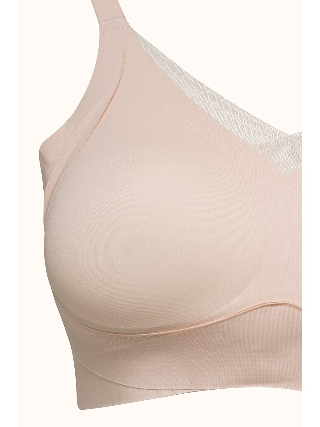 Balensiz Dikişsiz Lazer Kesim Pedli Sütyen Cc419 Pembe-1