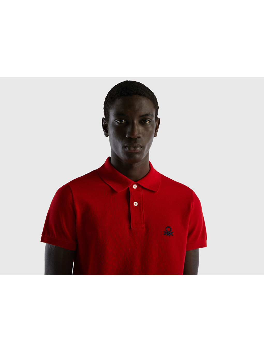 Erkek Kırmızı Slim Fit Kısa Kollu Polo Tişört-3