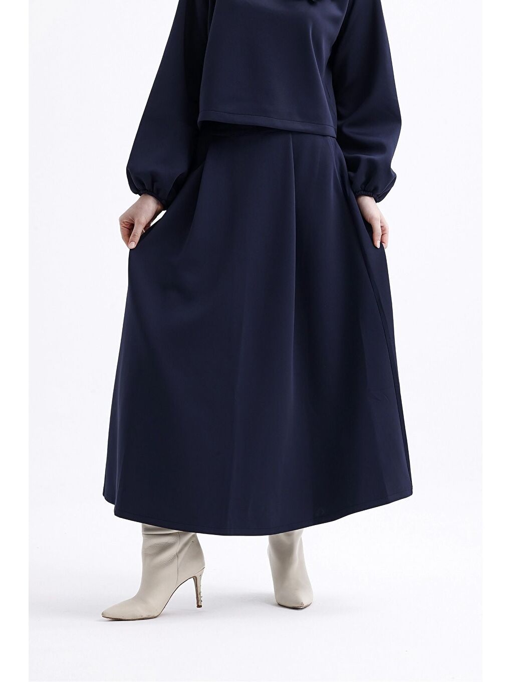 Scuba Lacivert Etek-1