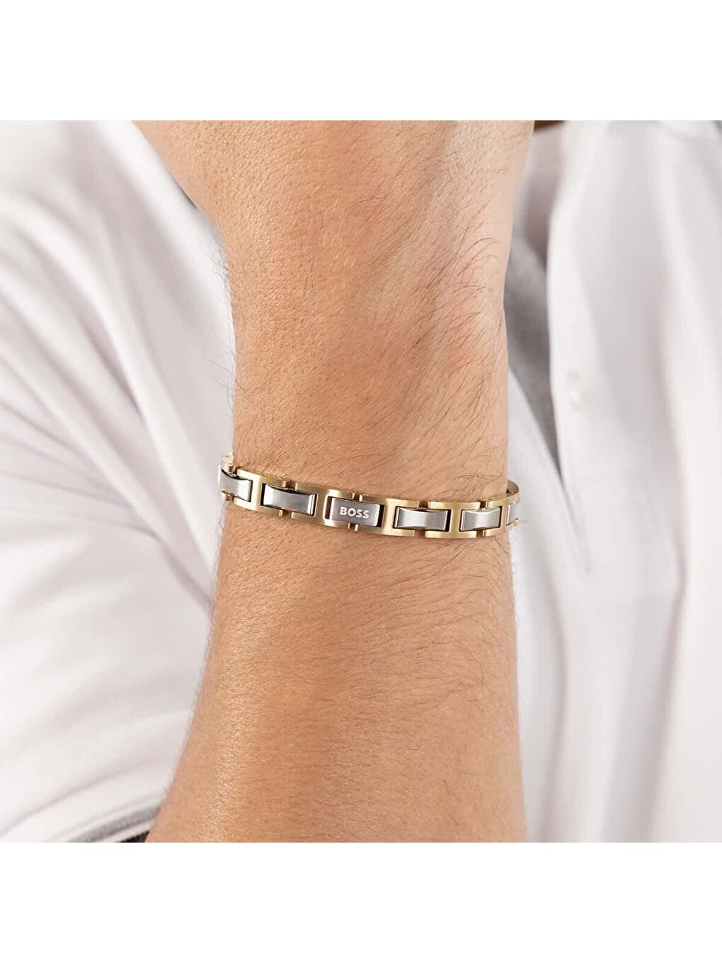 Sarı HBJ1580793 Erkek Bileklik-3