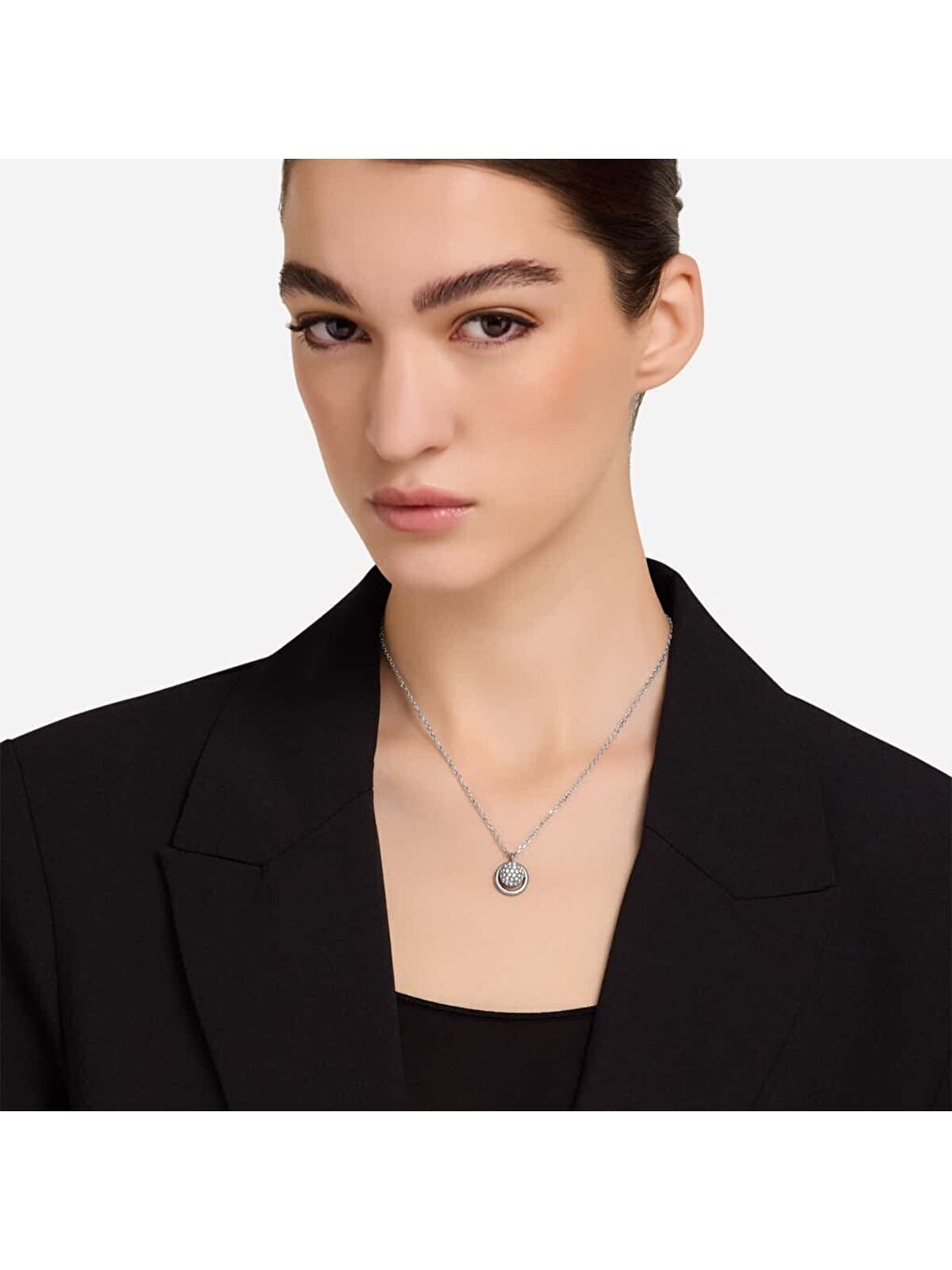 Gri FJ1315NTU Kadın Kolye-4