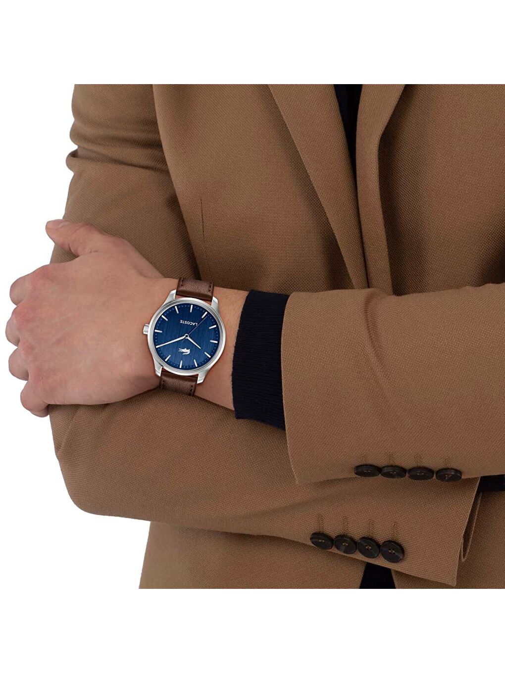 Kahverengi LAC2011477 Erkek Kol Saati-3