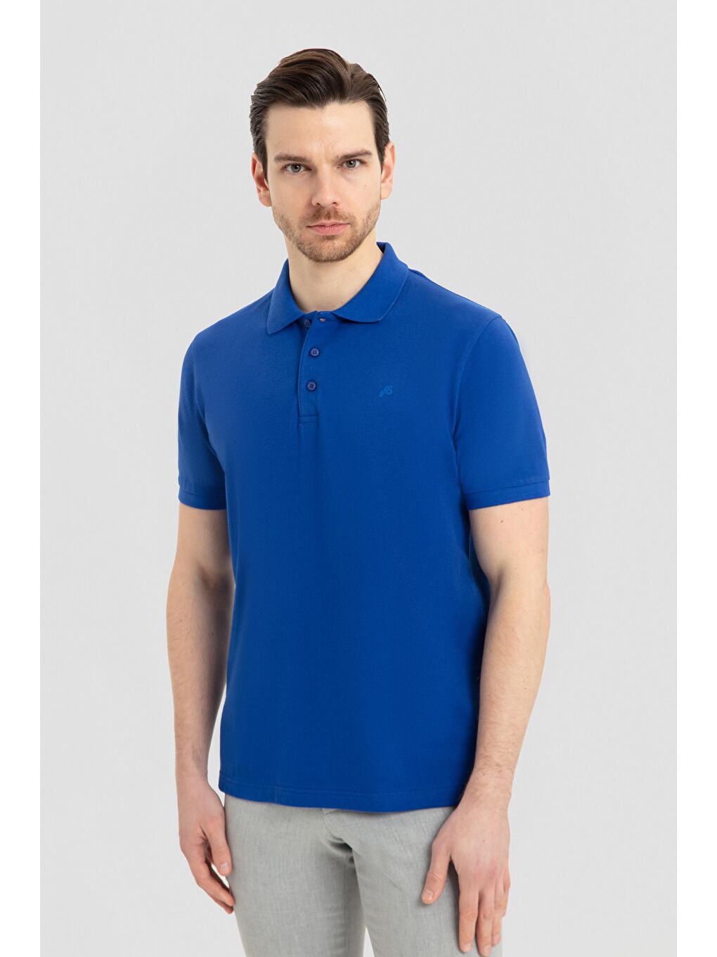 Mavi Saks Regular Fit %100 Pamuk Polo Yaka Erkek T-Shirt-4