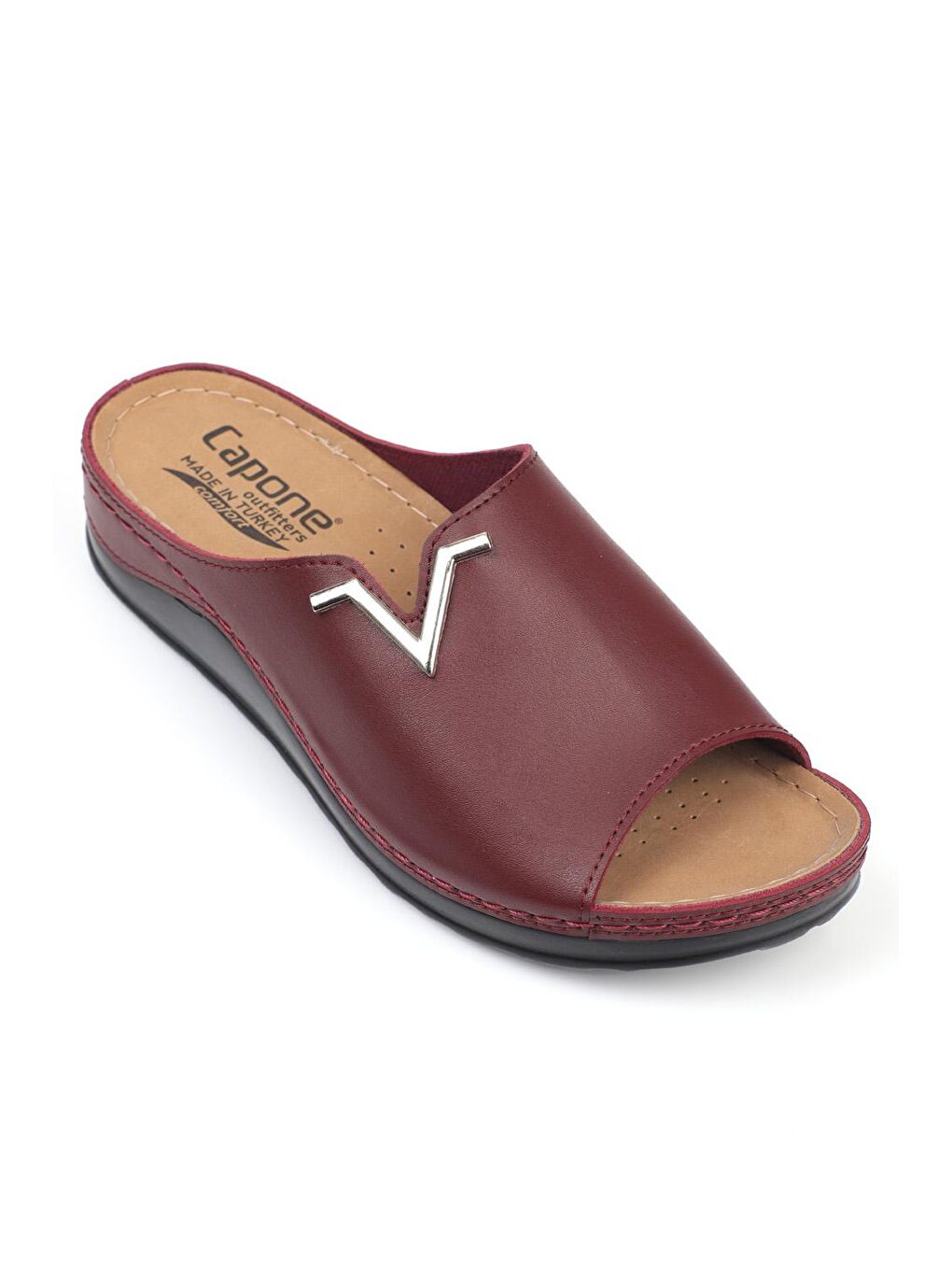 Bordo 107012 Kadın Konfor Anatomic  Terlik