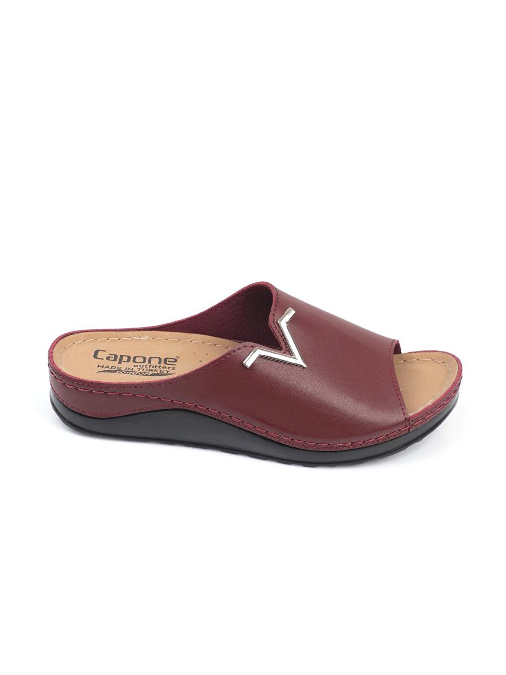 Bordo 107012 Kadın Konfor Anatomic  Terlik-1