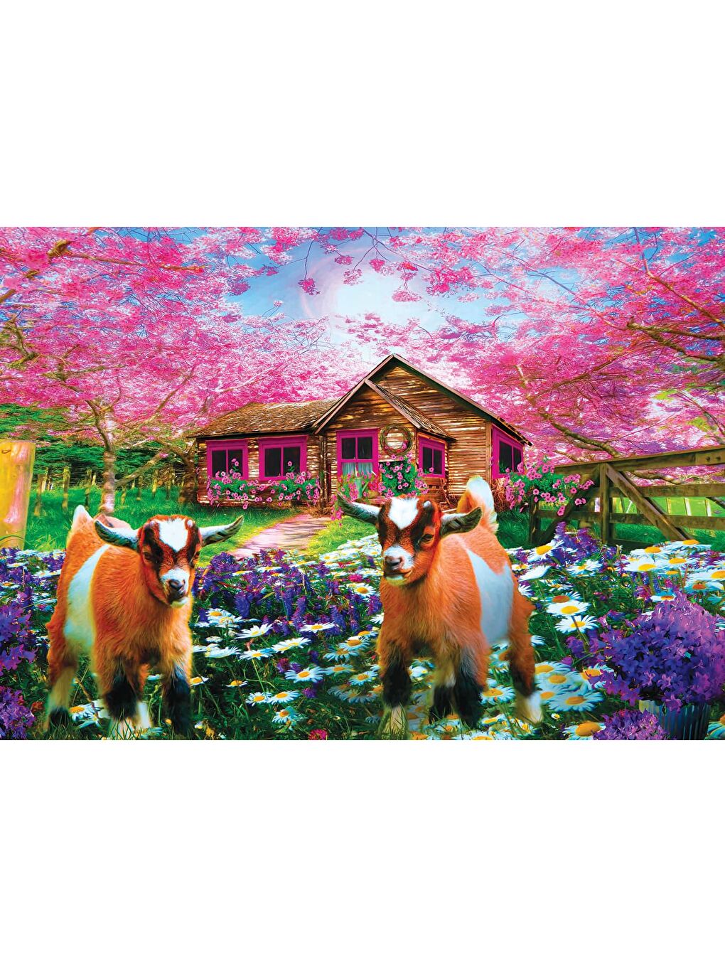 Art Puzzle Karışık 500 Parça Puzzle Bahar Gelince - 2