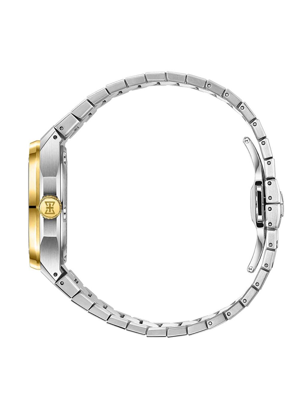 Sarı UC1333 Pırlantalı Kadın Kol Saati-4