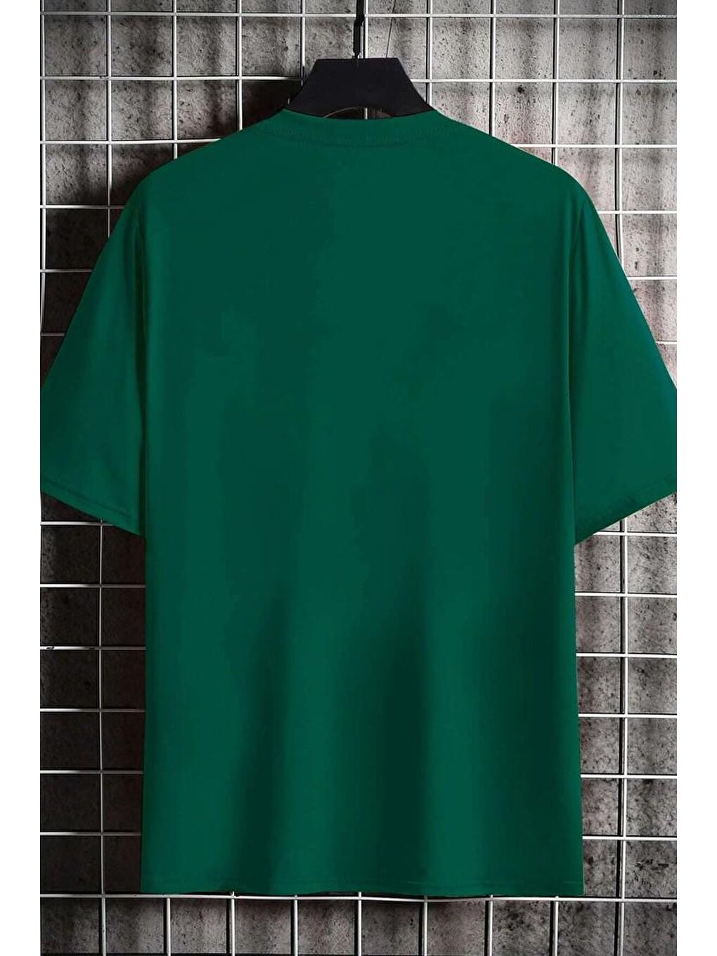 Yeşil Unisex Hanımcı Baskılı T-shirt-1