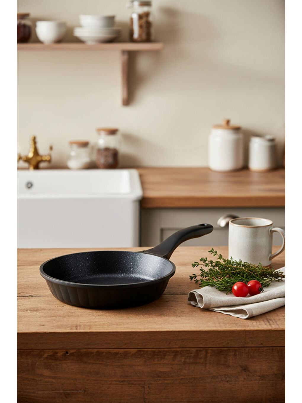 Siyah Olimpos 2'li Tava Seti 20 24cm-2