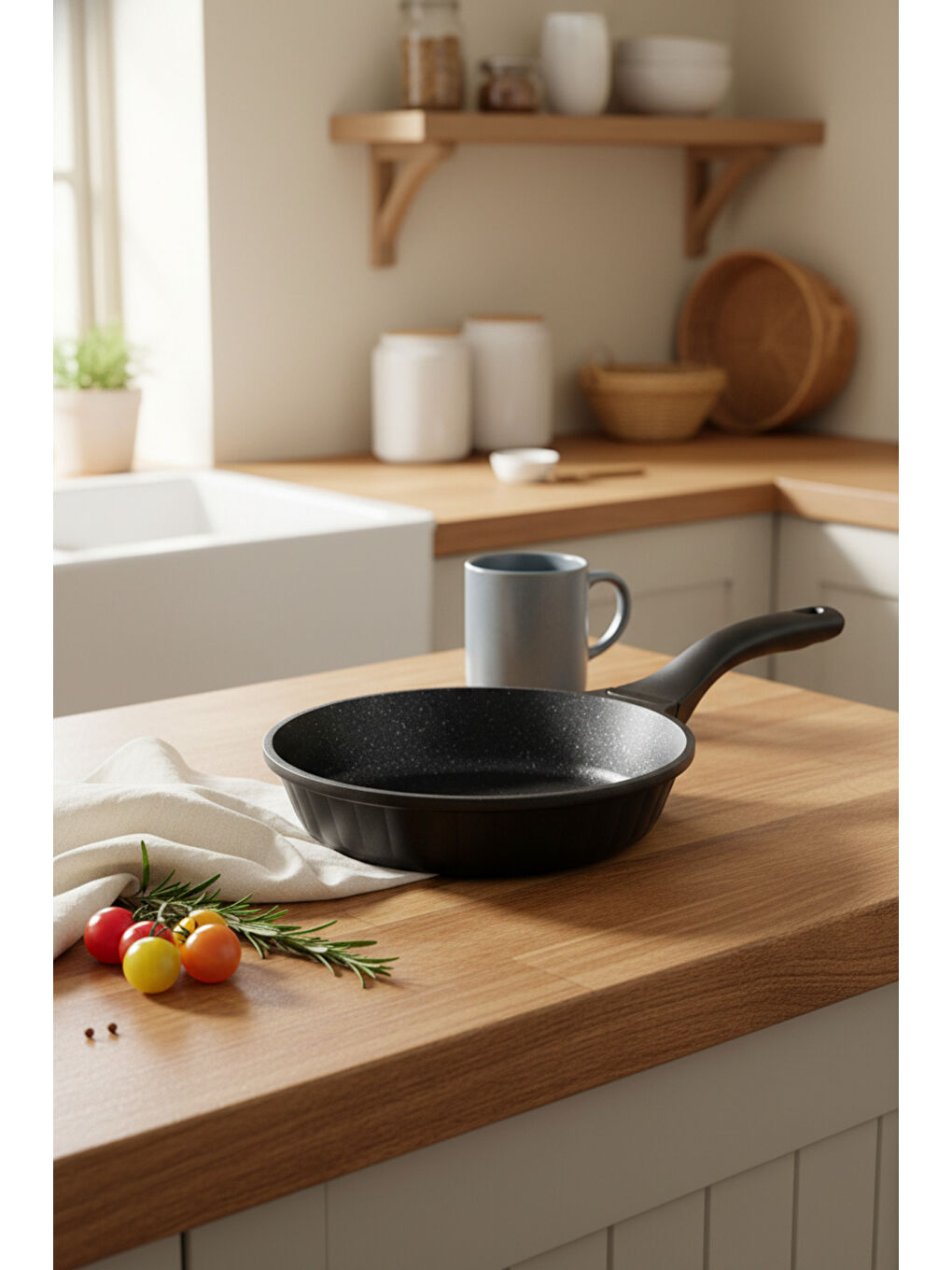 Siyah Olimpos 2'li Tava Seti 20 24cm-4