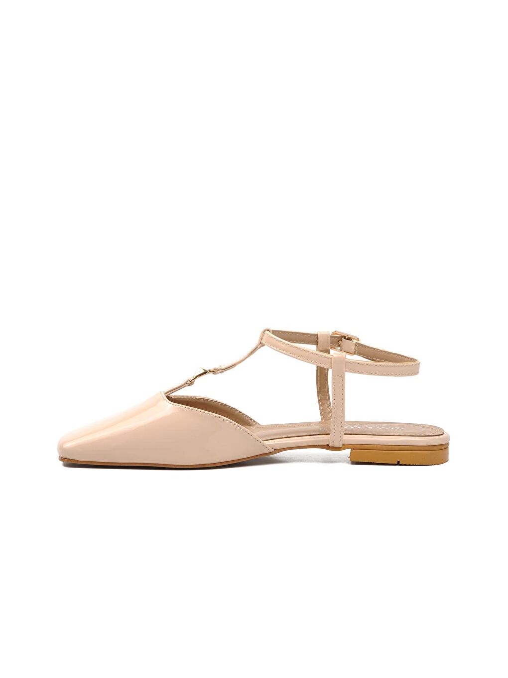 Bej Burnu Kapalı Kadın Sandalet 670476-1