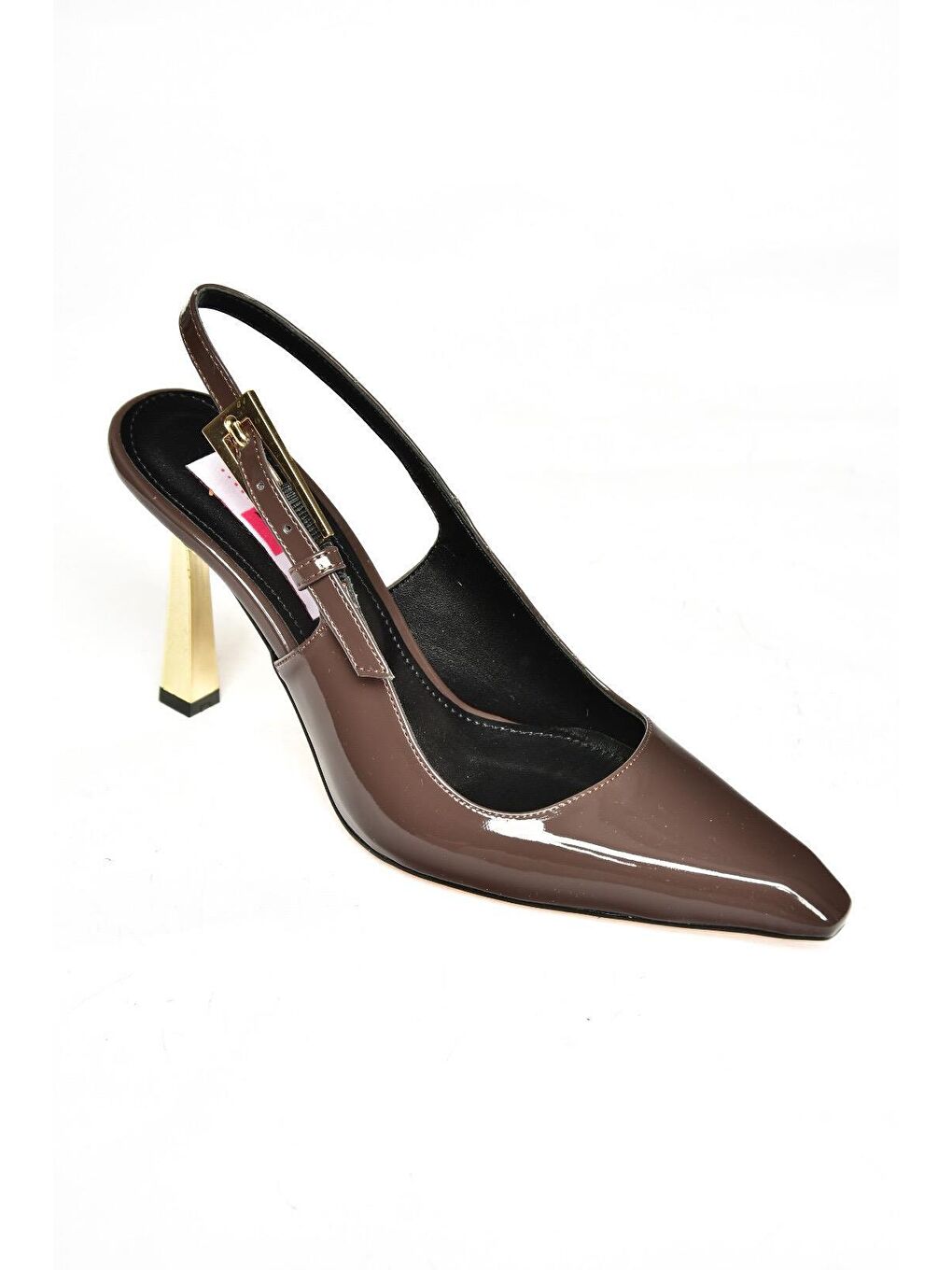 S7520987 Kahverengi Kadın Topuklu Ayakkabı-1