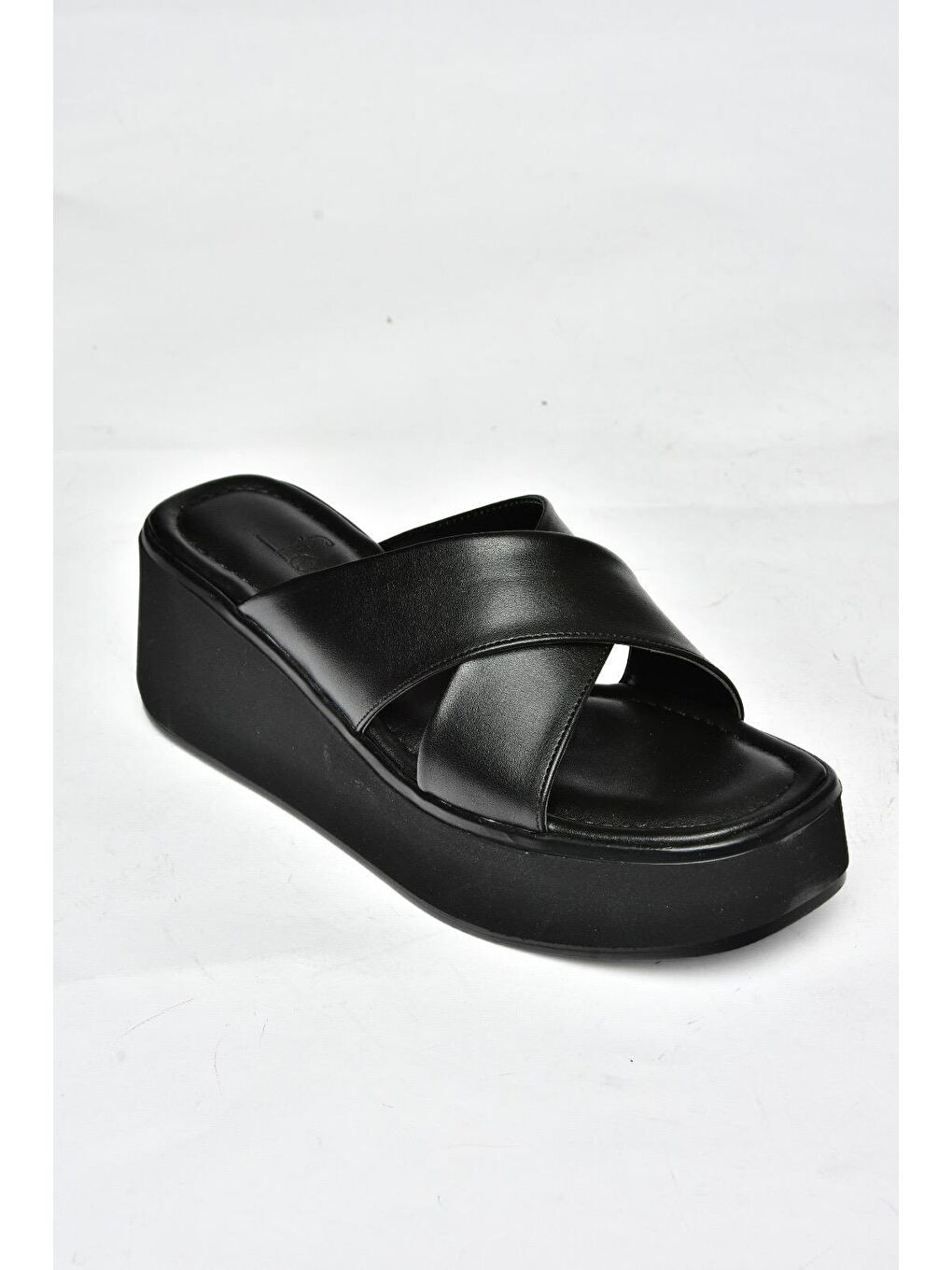 S5900506 Siyah Kadın Terlik-5